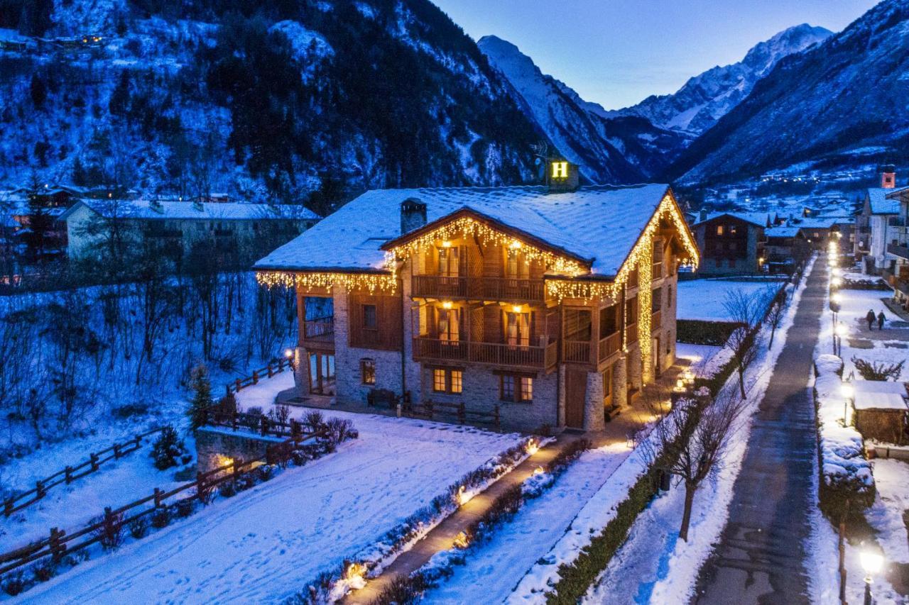 Hotel Les Montagnards Morgex Exterior photo